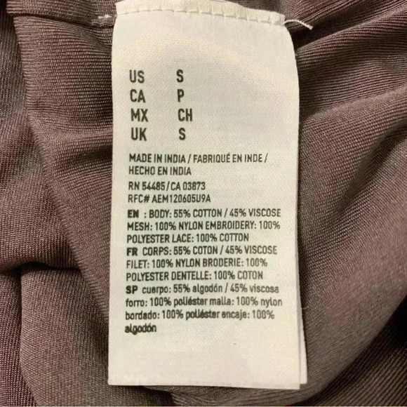 American Eagle Boho Peasant Mini Dress Size Small - Picture 8 of 11